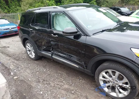 2023 Ford Explorer Platinum z USA, uszkodzony, nr VIN 1FM5K8HC3PGA25629